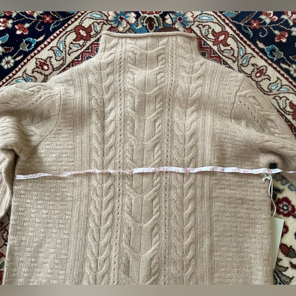 Joie 2-Ply Pure Cashmere Sweater / Size Large - Picture 6 of 8